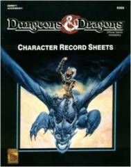 Character Record Sheets (DDREF1)